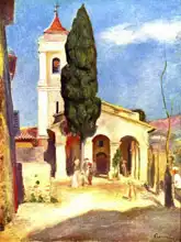 Renoir, Auguste: Church in Cagnes