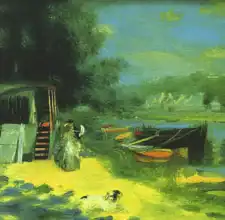Renoir, Auguste: At the pier