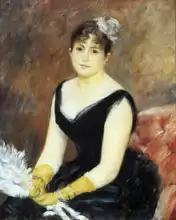 Renoir, Auguste: Portrait of Madame Clapisson