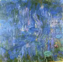 Monet, Claude: Water Lilies and Willow
