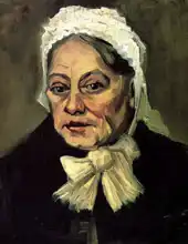 Gogh, Vincent van: Old woman with white headdress