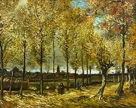 Gogh, Vincent van: Avenue of poplars