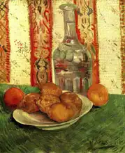 Gogh, Vincent van: Still life with wine bottles and limes