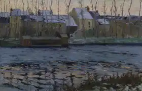 Cullen, Maurice: Moret (winter)