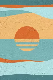 Martina: Retro Sunset