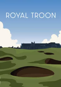 Nicholas: Royal Troon Golf Poster