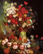 Gogh, Vincent van: Poppies, cornflowers, peonies and chrysanthemums