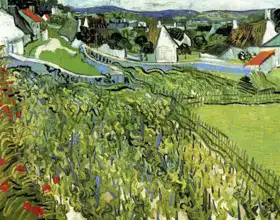 Gogh, Vincent van: Vineyards overlooking Auvers