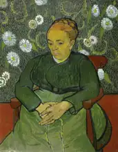Gogh, Vincent van: Portrait of Madame Roulin