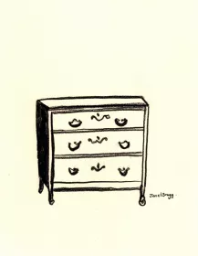 Bragg, Janel: Antique Dresser At the Palace Hotel