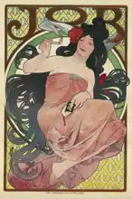 Mucha, Alfons: Job