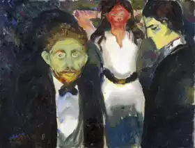 Munch, Edward: Jealousy