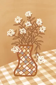 Sillen, Christina: Checkered Charm - Honey Ochre