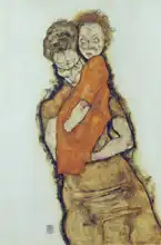 Schiele, Egon: Mother and Child