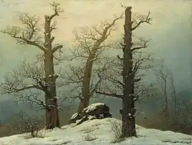 Friedrich, Caspar David: Trees in the snow
