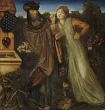 Burne-Jones, Edward: King Mark and La Belle Iseult