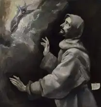 El Greco: St. Francis receives the stigmata