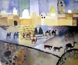 Macke, August: Kairouan