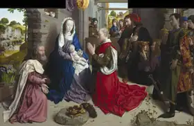Goes, Hugo van der: Adoration of the kings