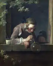 Chardin, Jean-Siméon: Soap bubbles