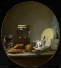 Chardin, Jean-Siméon: Jar of apricot