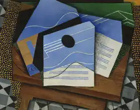 Gris, Juan: Guitar on the table