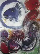 Chagall, Marc: Blue Goat