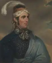 Brown, Mather: Portrait of Major John Norton as chief Mohawk