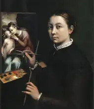 Anguissola, Sofonisba: Self-portrait