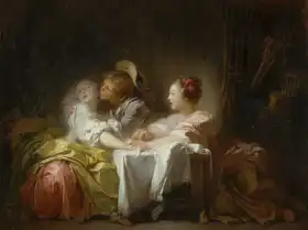 Fragonard, Jean-Honoré: Stolen kiss