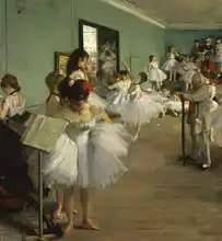 Degas, Edgar: Dance class