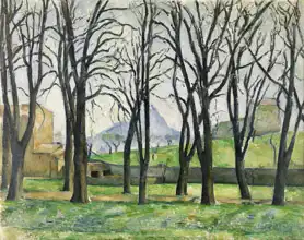 Cézanne, Paul: Chestnuts in the Jas de Bouffan