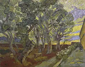 Gogh, Vincent van: Garden of St. Paul Hospital in Remy
