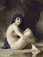 Bouguereau, Adolphe: Sitting girl