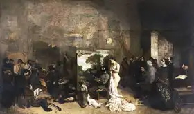 Courbet, Gustave: Atelier
