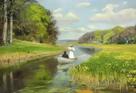 Brendekilde, Hans Andersen: Spring rowing