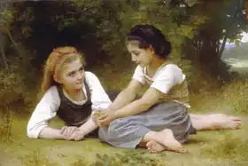 Bouguereau, Adolphe: Hazelnuts