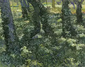 Gogh, Vincent van: Under trees