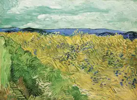 Gogh, Vincent van: Wheat field and cornflowers