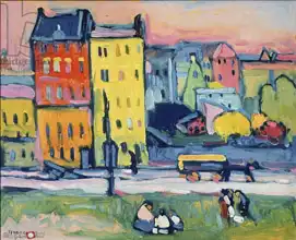 Kandinsky, Wassily: Houses in Munich
