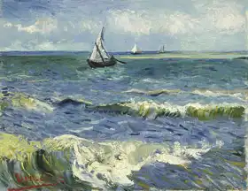 Gogh, Vincent van: Sea at Les Saintes-Maries-de-la-Mer