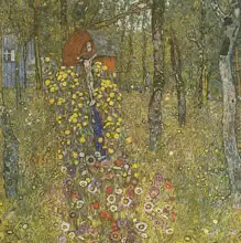 Klimt, Gustav: Garden with cross