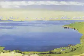 Hodler, Ferdinand: Lake Geneva from Chexbres