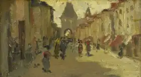 Henri, Robert: Street in Moret
