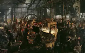 Menzel, Adolph: Sheet Factory (Modern Cyclops)