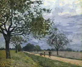 Sisley, Alfred: The journey from Versailles to Louveciennes