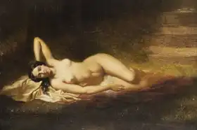 Serres, Anthony: Reclining nude