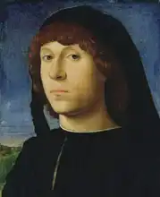 Messina, Antonello da: Portrait of young man