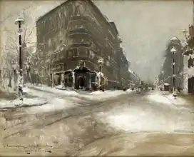 Johansson, Arvid: Winter in Paris