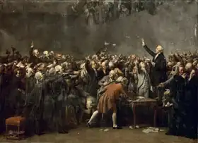 Couder, Auguste: Le serment du Jeu de Paume, June 20, 1789